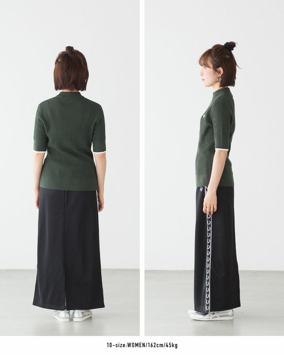 フレッドペリー メッシュ ニット Tシャツ FRED PERRY K9115 レディース