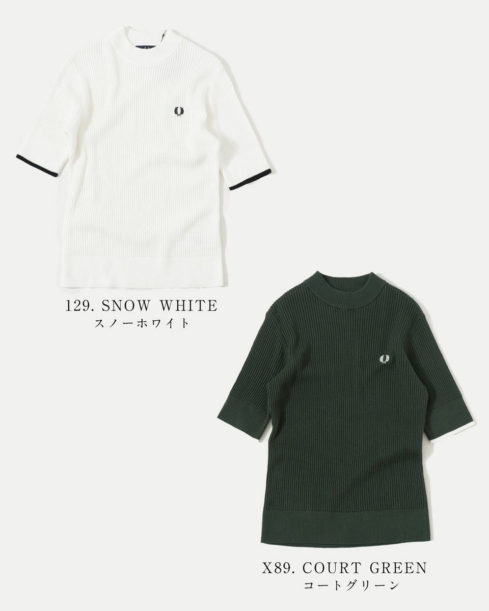 フレッドペリー メッシュ ニット Tシャツ FRED PERRY K9115 レディース