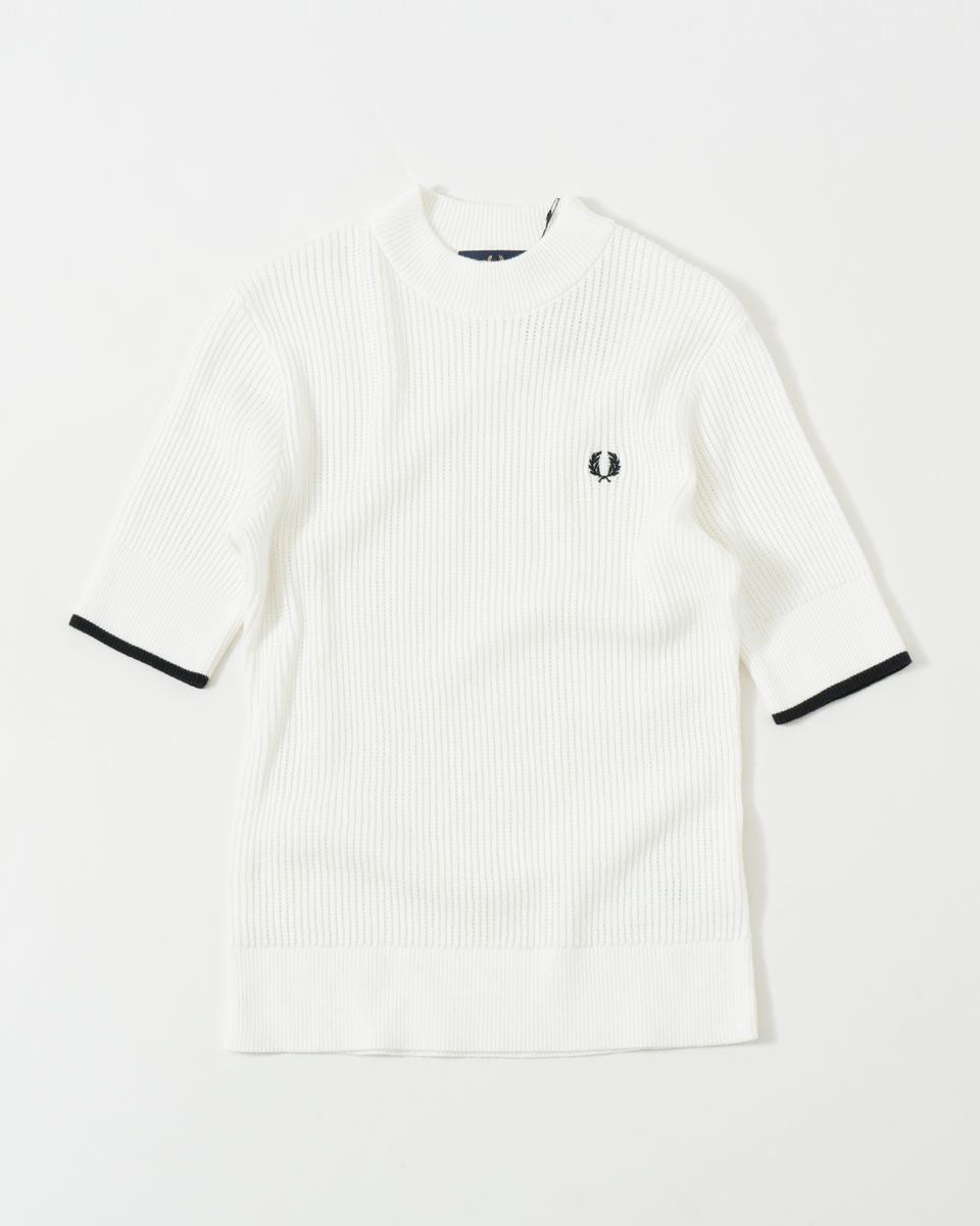 フレッドペリー メッシュ ニット Tシャツ FRED PERRY K9115 レディース
