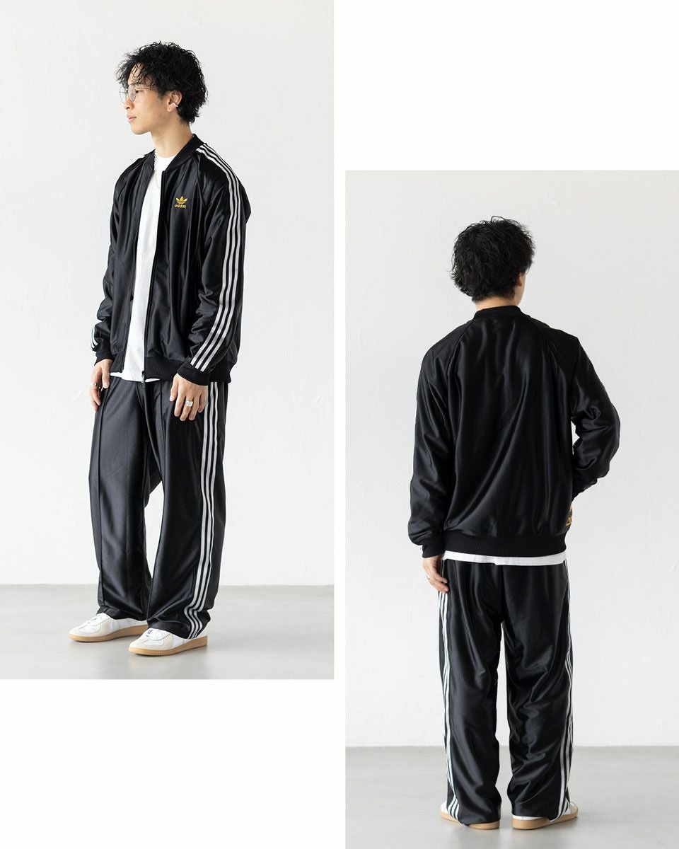 アディダス トラックパンツ ジョガー トレフォイル XL 黒 黄 17861 cocochiya_ad-ssttp