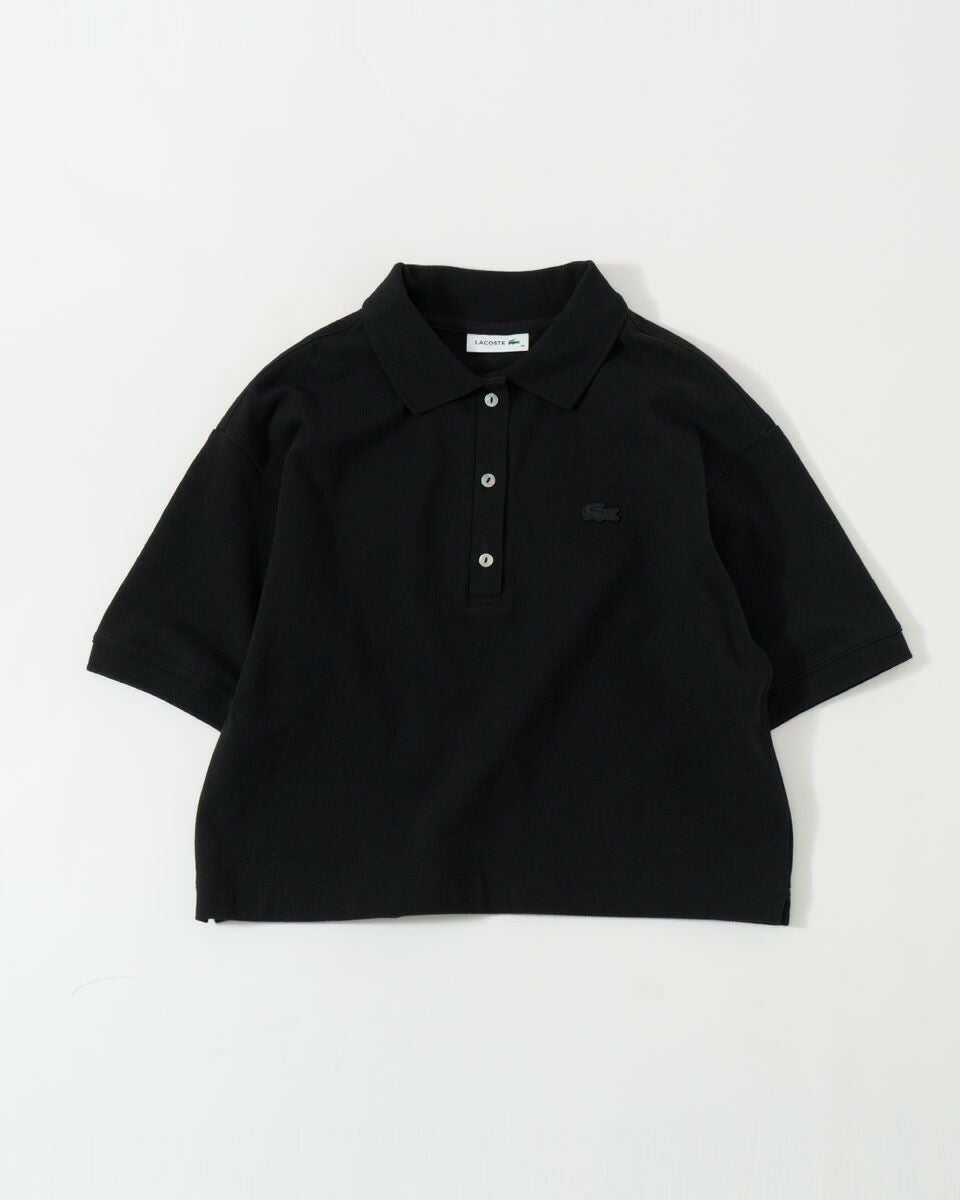 ラコステ クロップド ポロシャツ LACOSTE PF007J レディース｜ココチヤ