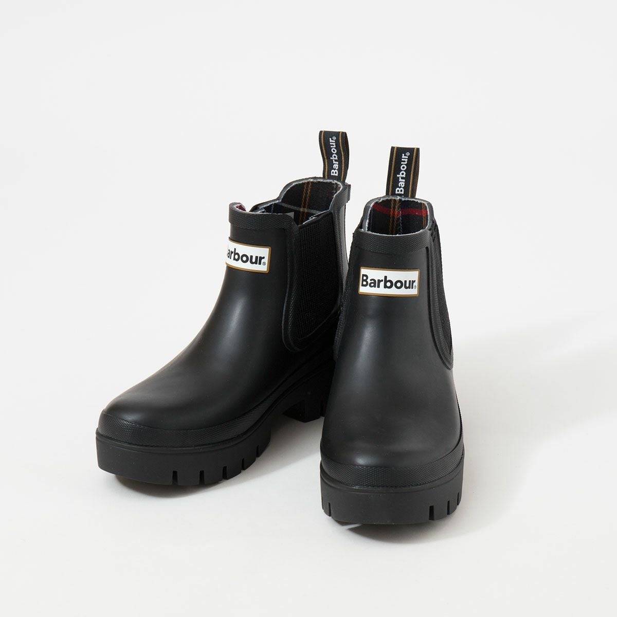 バブアー レインブーツ Barbour HALTON LRF0100 レディース サイドゴア