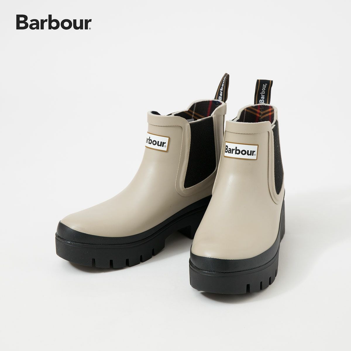 バブアー レインブーツ Barbour HALTON LRF0100 レディース サイドゴア