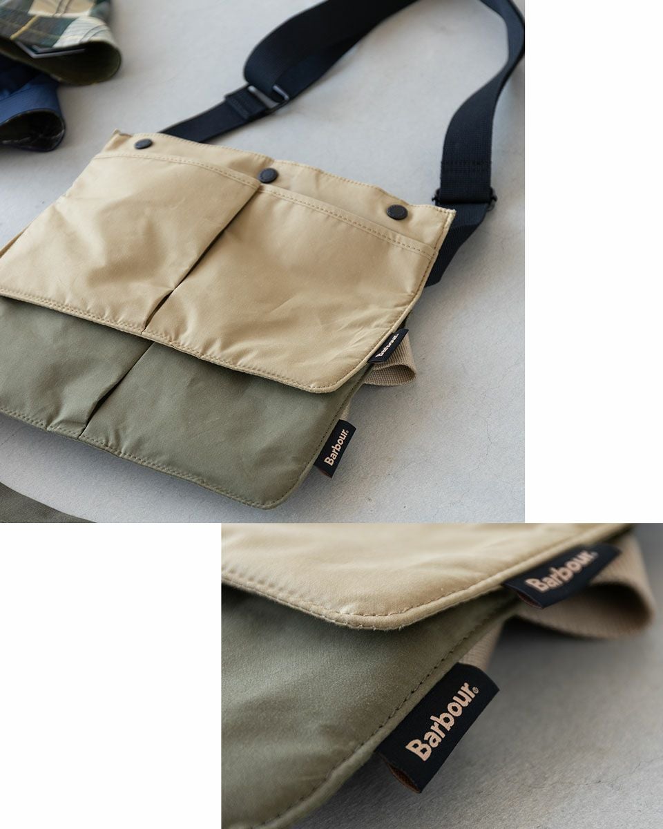 バブアー トランスポート サコッシュ クロスボディバッグ Barbour