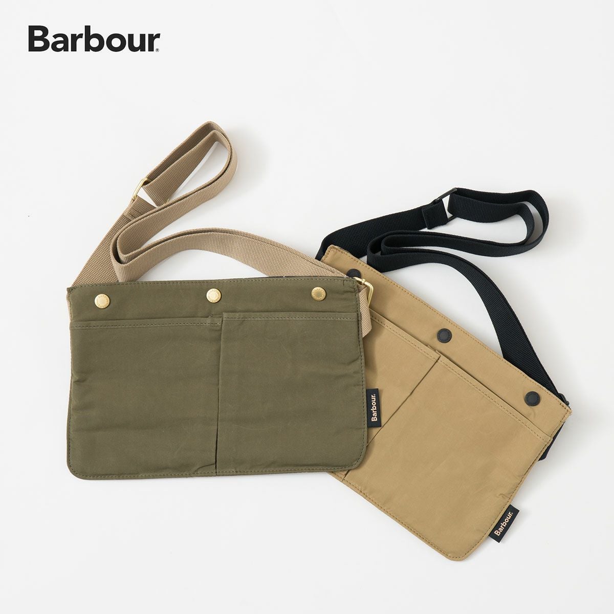 バブアー トランスポート サコッシュ クロスボディバッグ Barbour