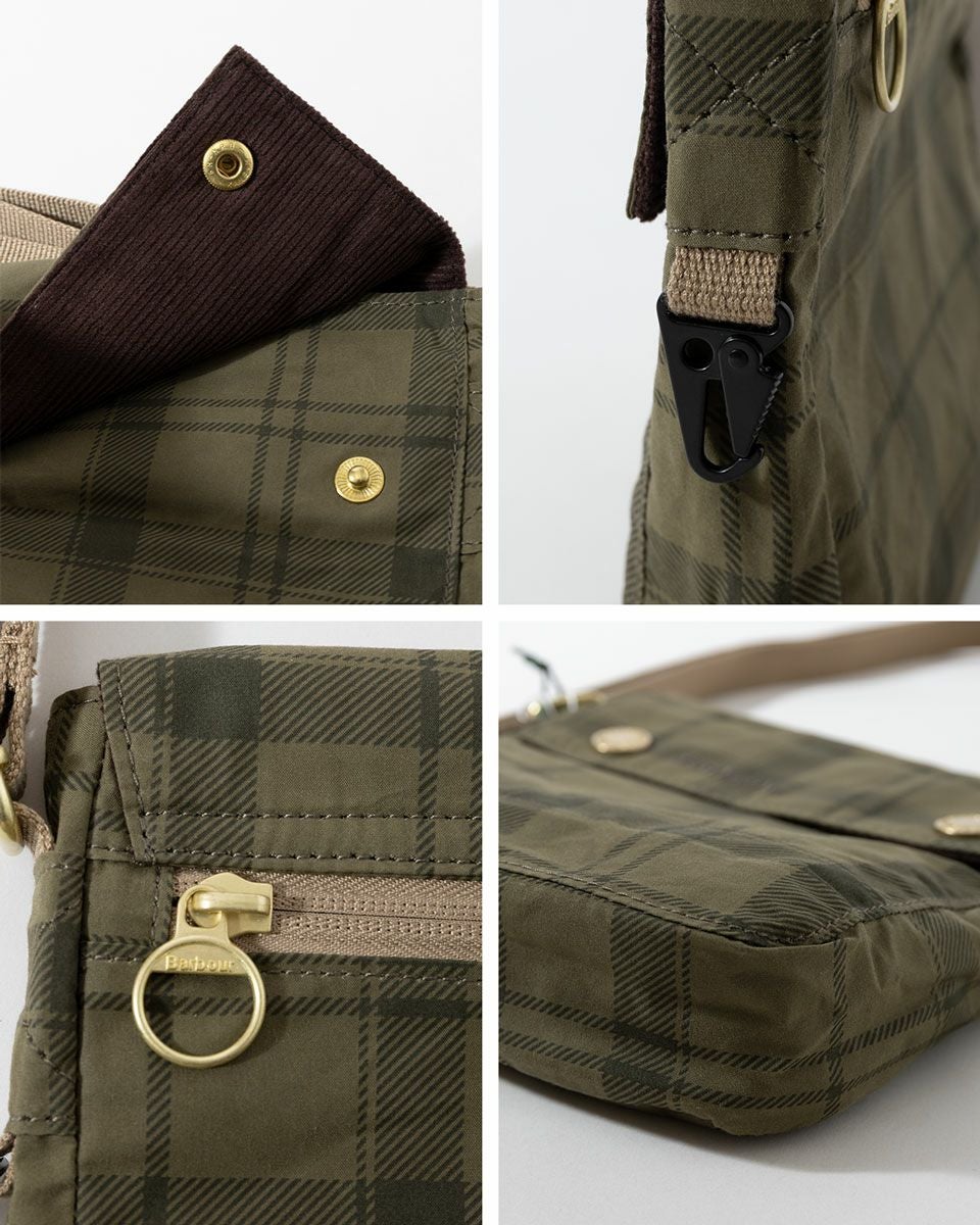 Barbour UBA0739 メンズ レディース ポーチ ポシェット Barbour（バブアー） トランスポート クロスボディ バッグ ビデイル
