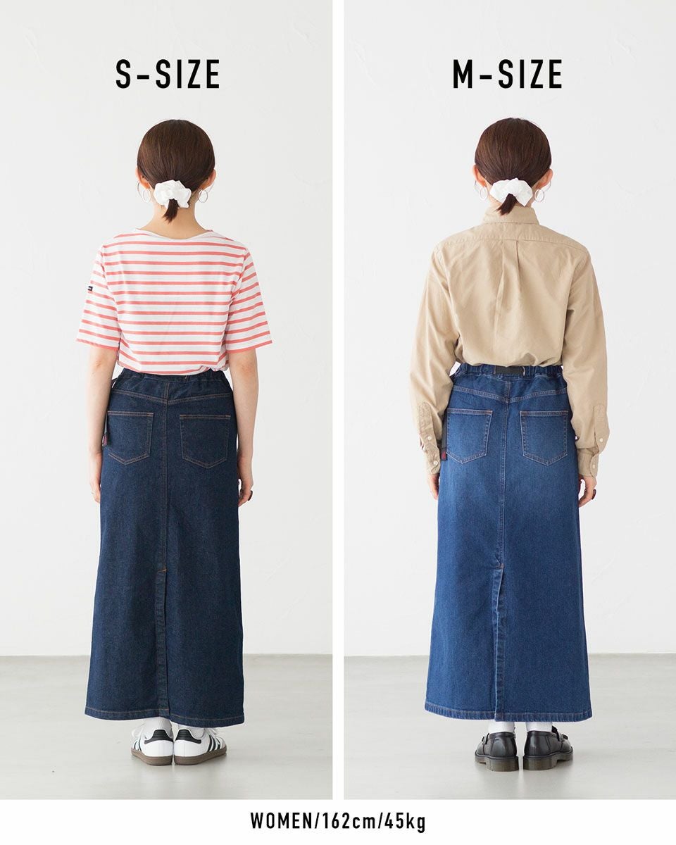 ミルクDENIM DUNGAREE×グラミチコラボラクガキスカート デニム&ダンガリー グラミチコラボロングスカート 02size - メルカリ