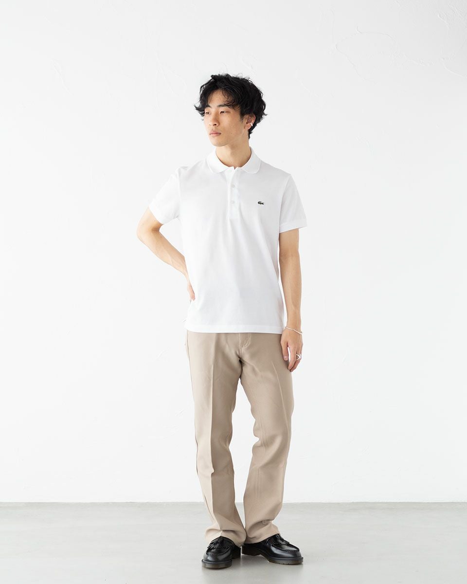 新品タグ付　日本製ラコステLACOSTE スリムフィット ポロシャツ LACOSTE（ラコステ） スリムフィット ポロシャツ LACOSTE PH7937J-99