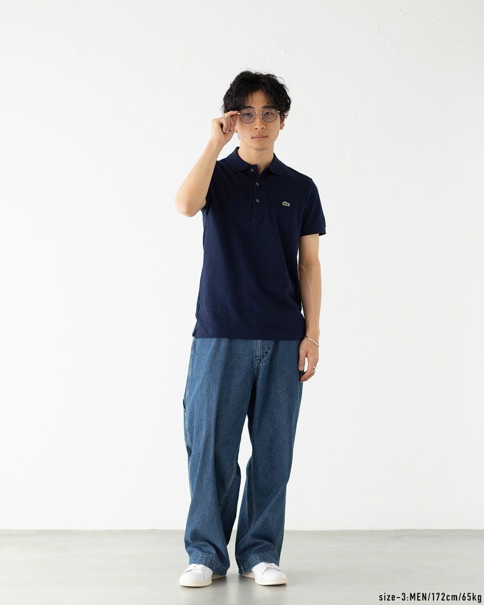 ラコステ スリムフィット ポロシャツ LACOSTE PH7937J-99 ストレッチ