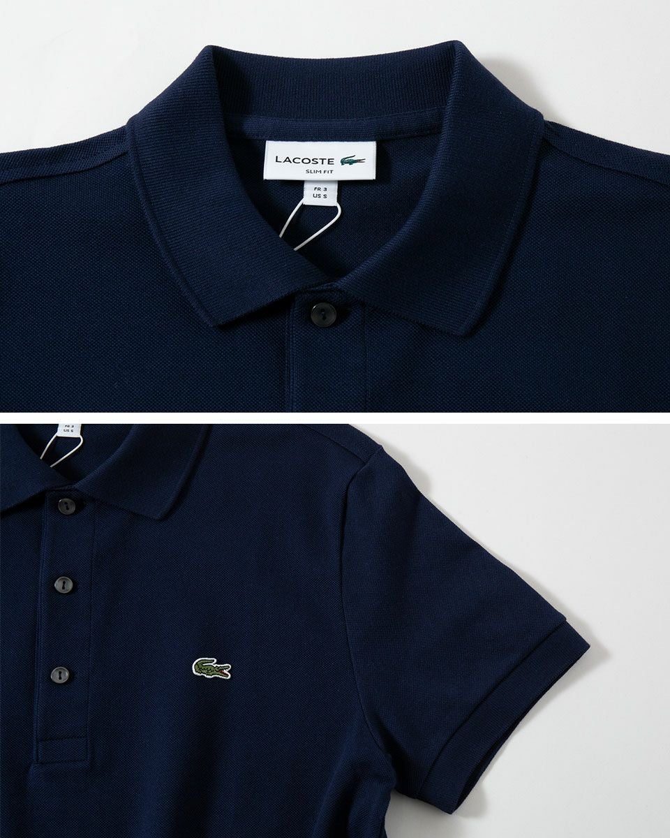 ラコステ スリムフィット ポロシャツ LACOSTE PH7937J-99 ストレッチ