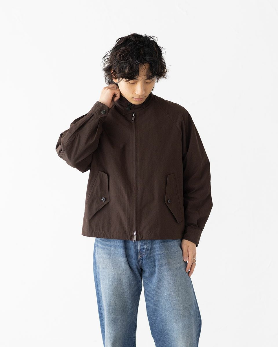 Baracuta G4 チョコ サイズ36 BARACUTA（バラクータ） G4 ボックスジャケット フェイクレザー