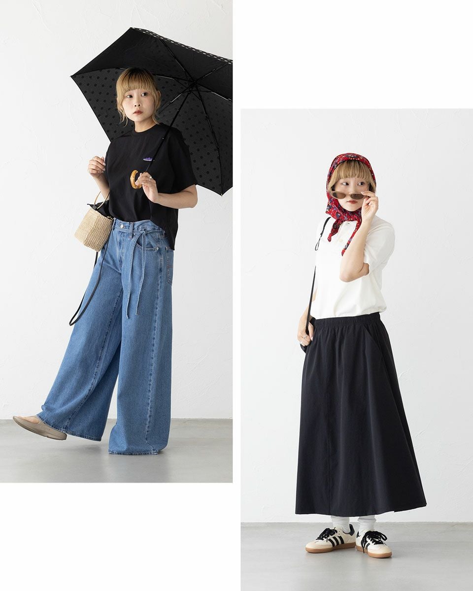 サウザンドマイル ショートスリーブ Tシャツ & スカート セット