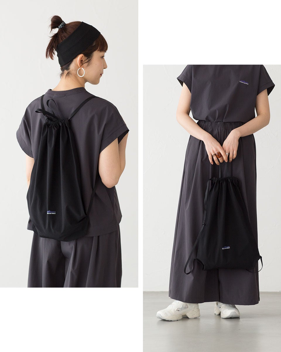サウザンドマイル フレンチ スリーブ シャツ＆ワイドパンツ バッグ付き