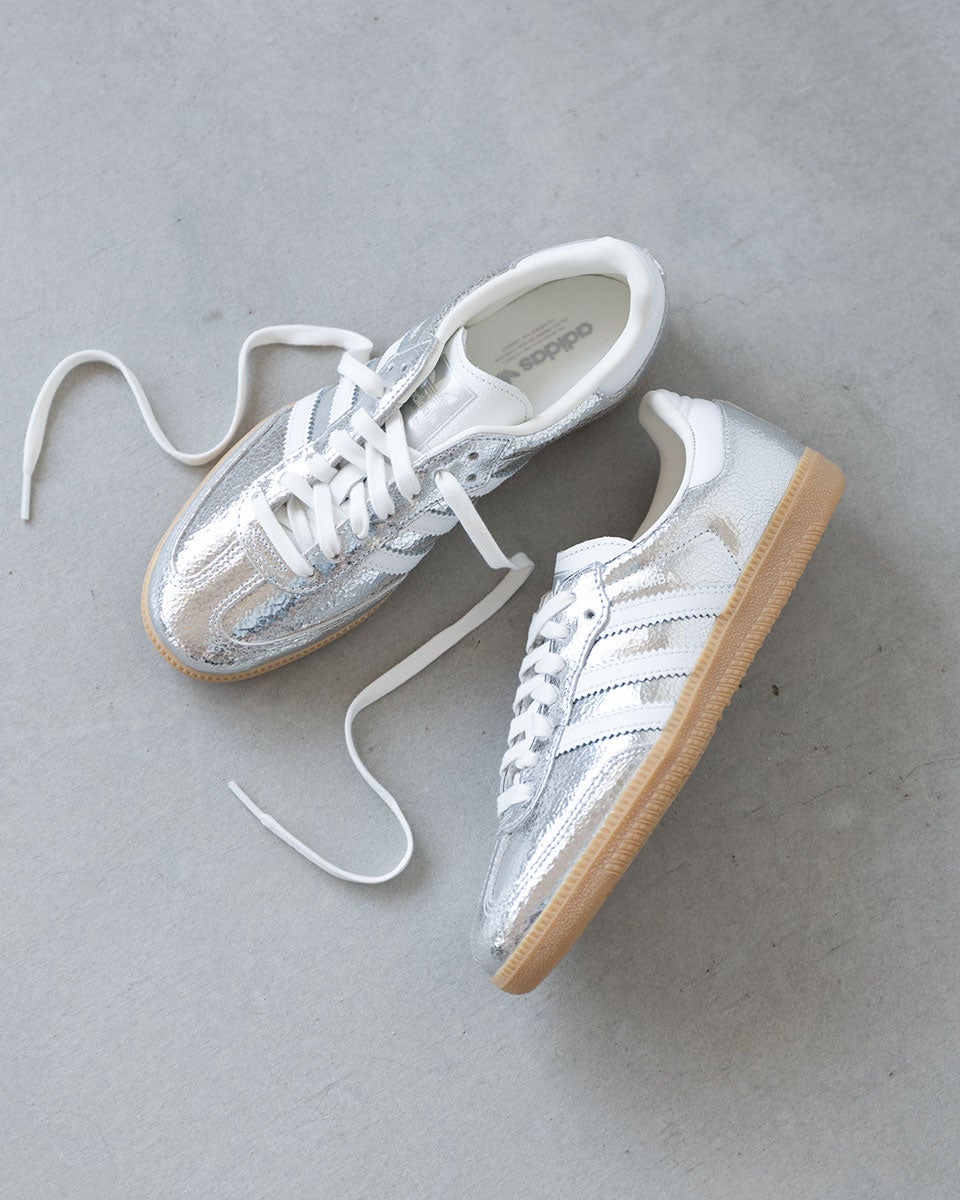 スニーカー アディダス originals 楽天市場】adidas JR0035シルバー OG SAMBA アディダス 新品未使用☆adidas Samba JR0035 OG 靴