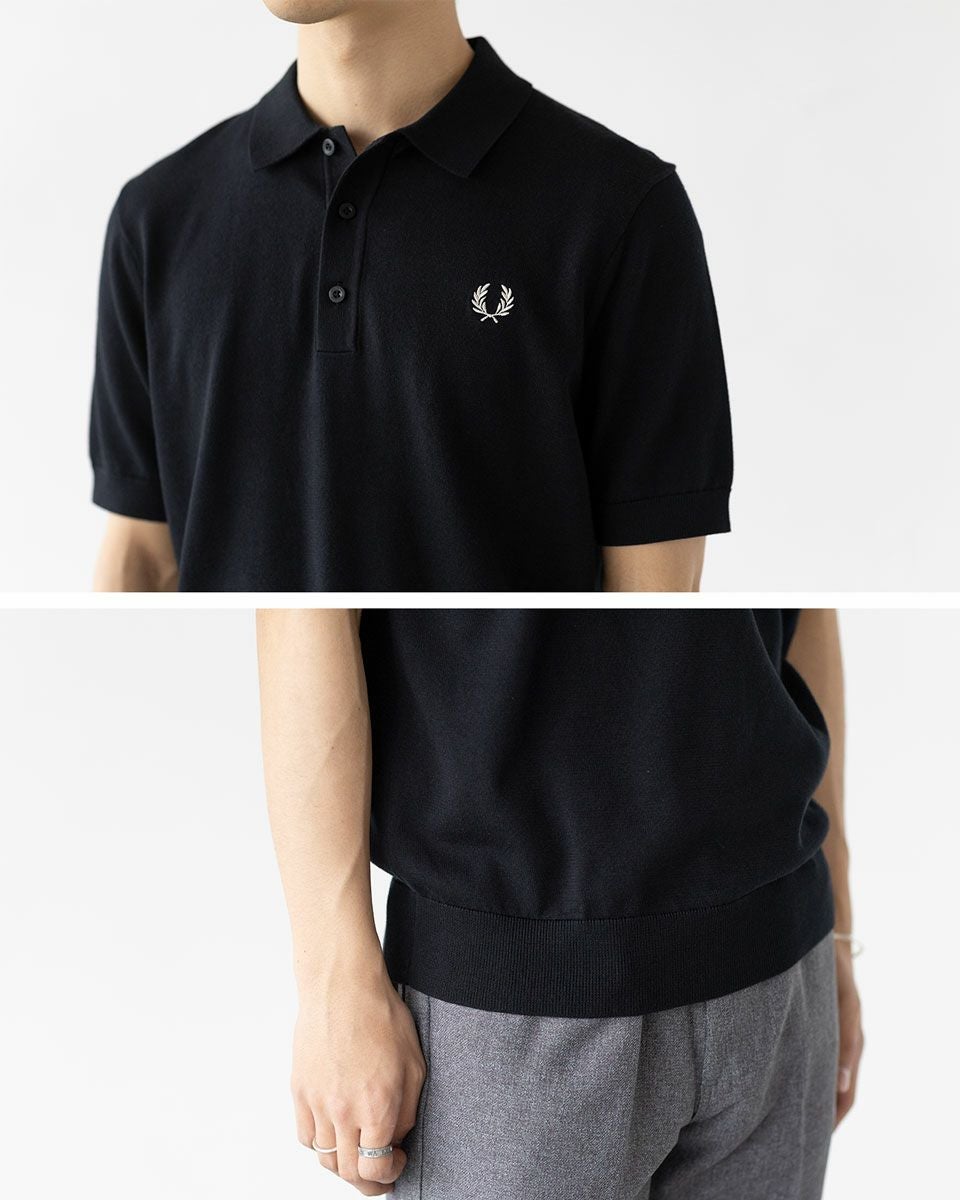 フレッドペリー ニット ポロシャツ FRED PERRY ニット シャツ K9725