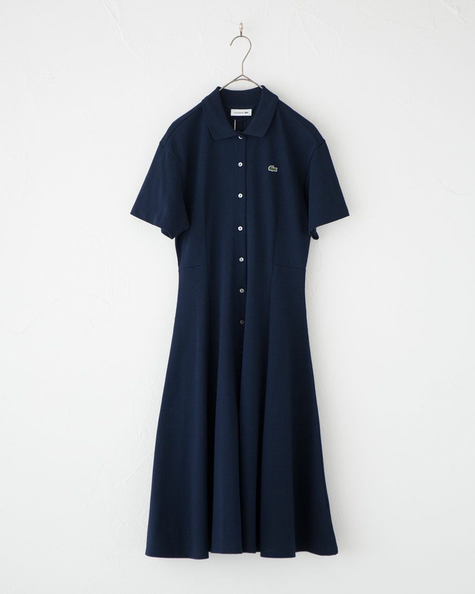 kaokaoさん専用です ラコステ 鹿の子地 シャツドレス LACOSTE EF9621-99 レディース