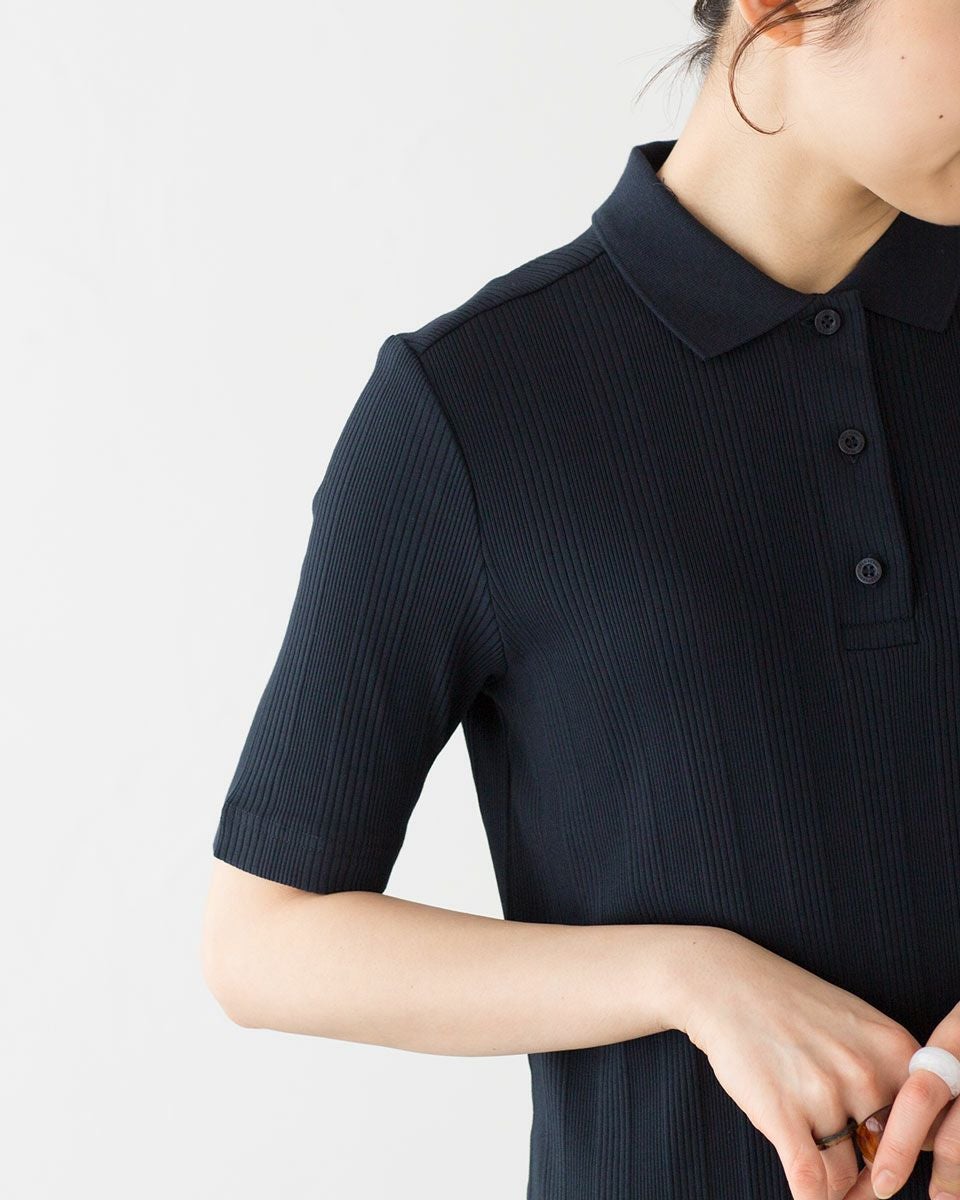 フレッドペリー リブ ポロ シャツ ドレス D9169 FRED PERRY レディース