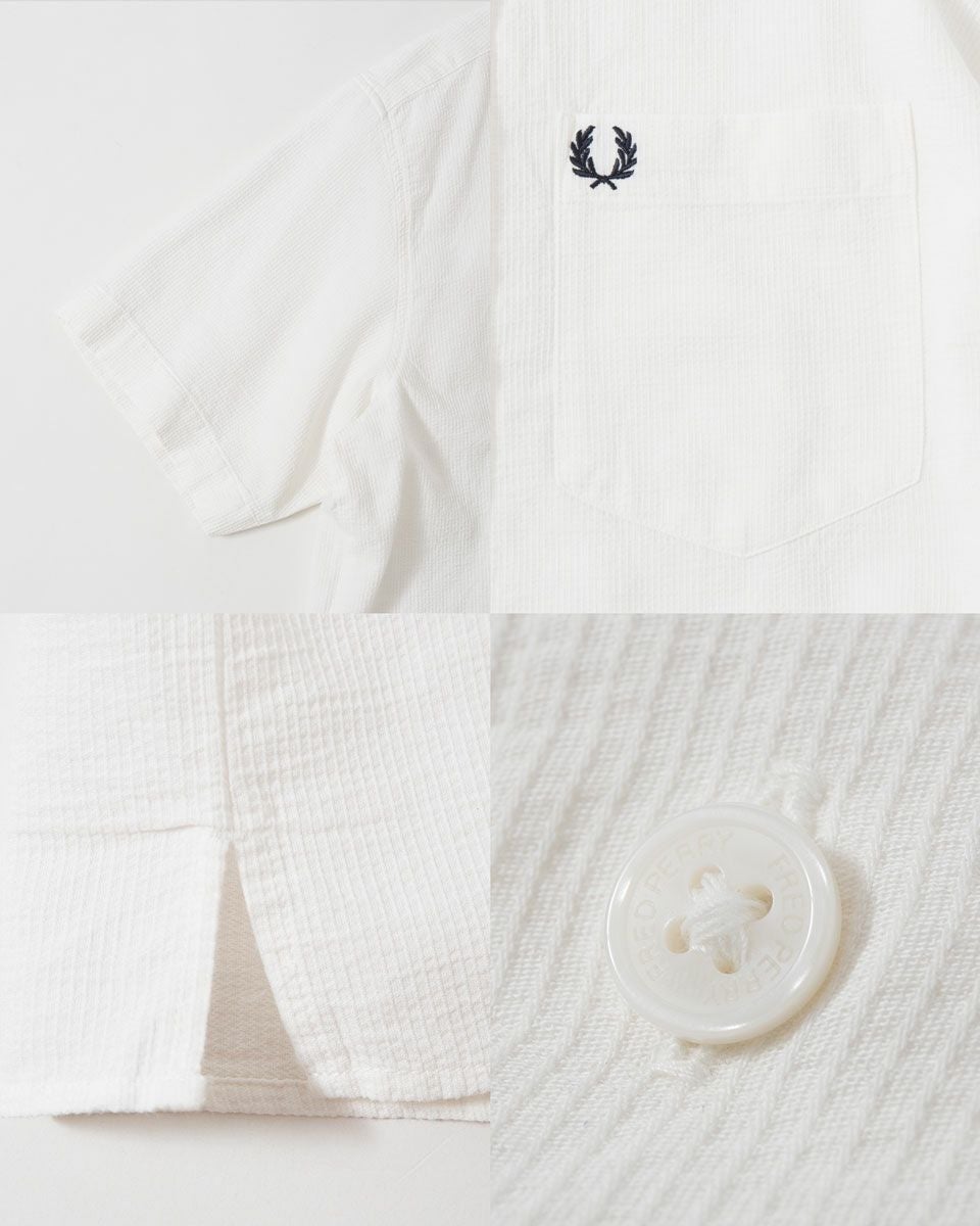 フレッドペリー シアサッカー シャツ FRED PERRY G9179 レディース