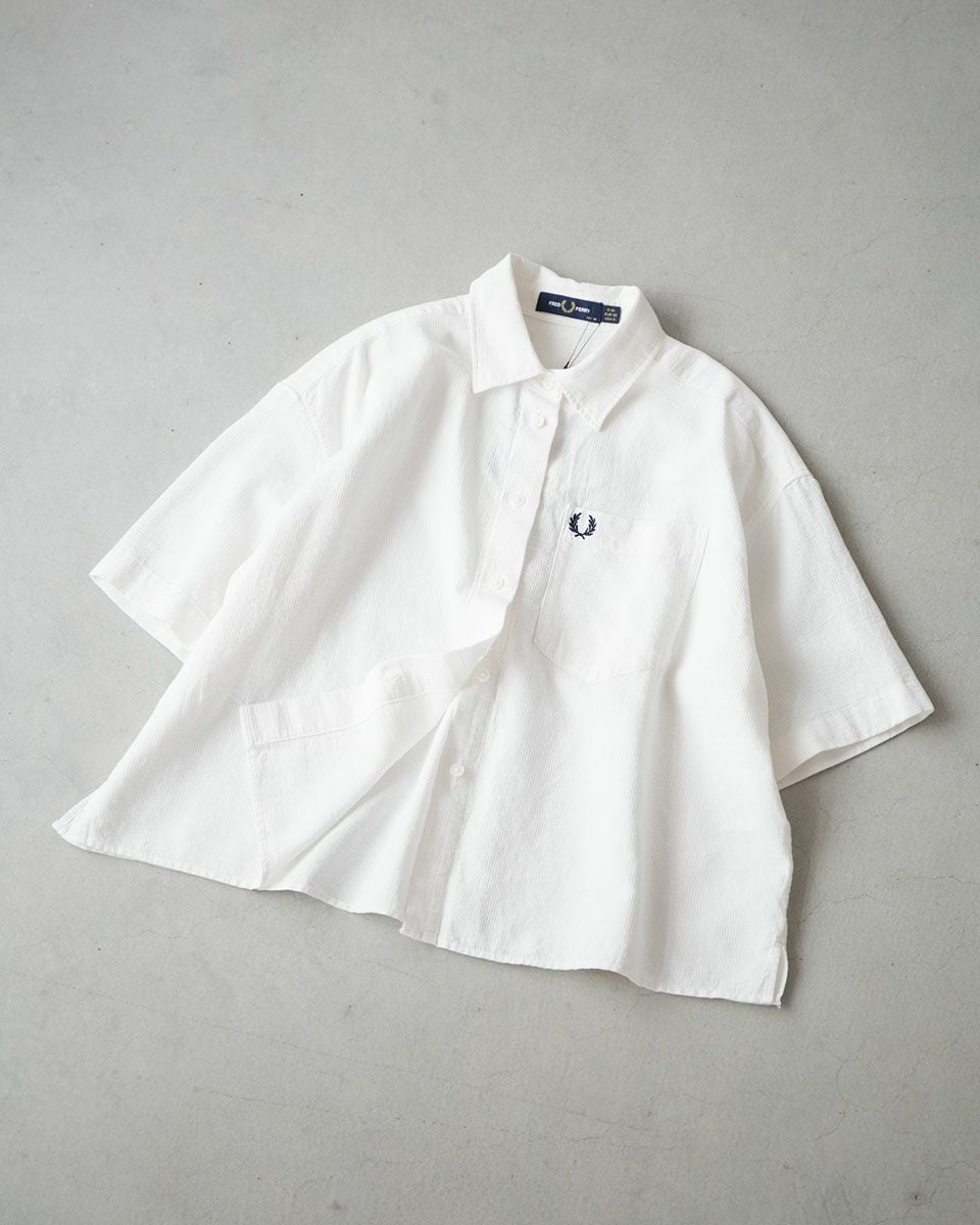 フレッドペリー シアサッカー シャツ FRED PERRY G9179 レディース