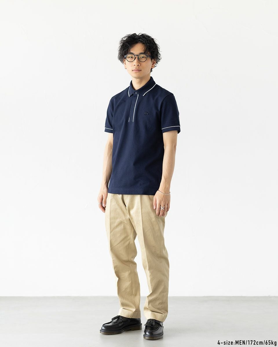 ラコステ ポロシャツ LACOSTE PH0796-99 配色パイピング 比翼