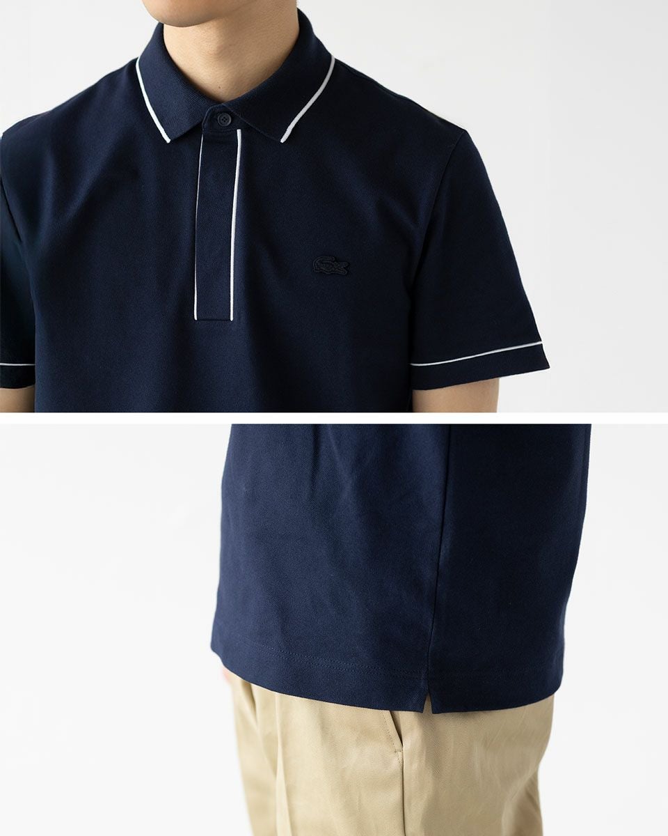 ラコステ ポロシャツ LACOSTE PH0796-99 配色パイピング 比翼