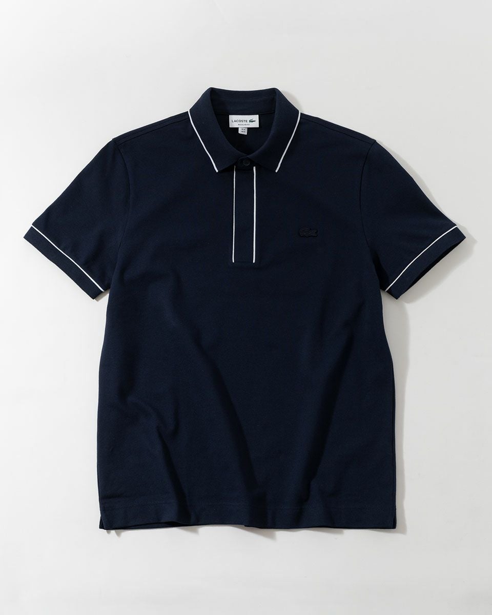 ラコステ ポロシャツ LACOSTE PH0796-99 配色パイピング 比翼