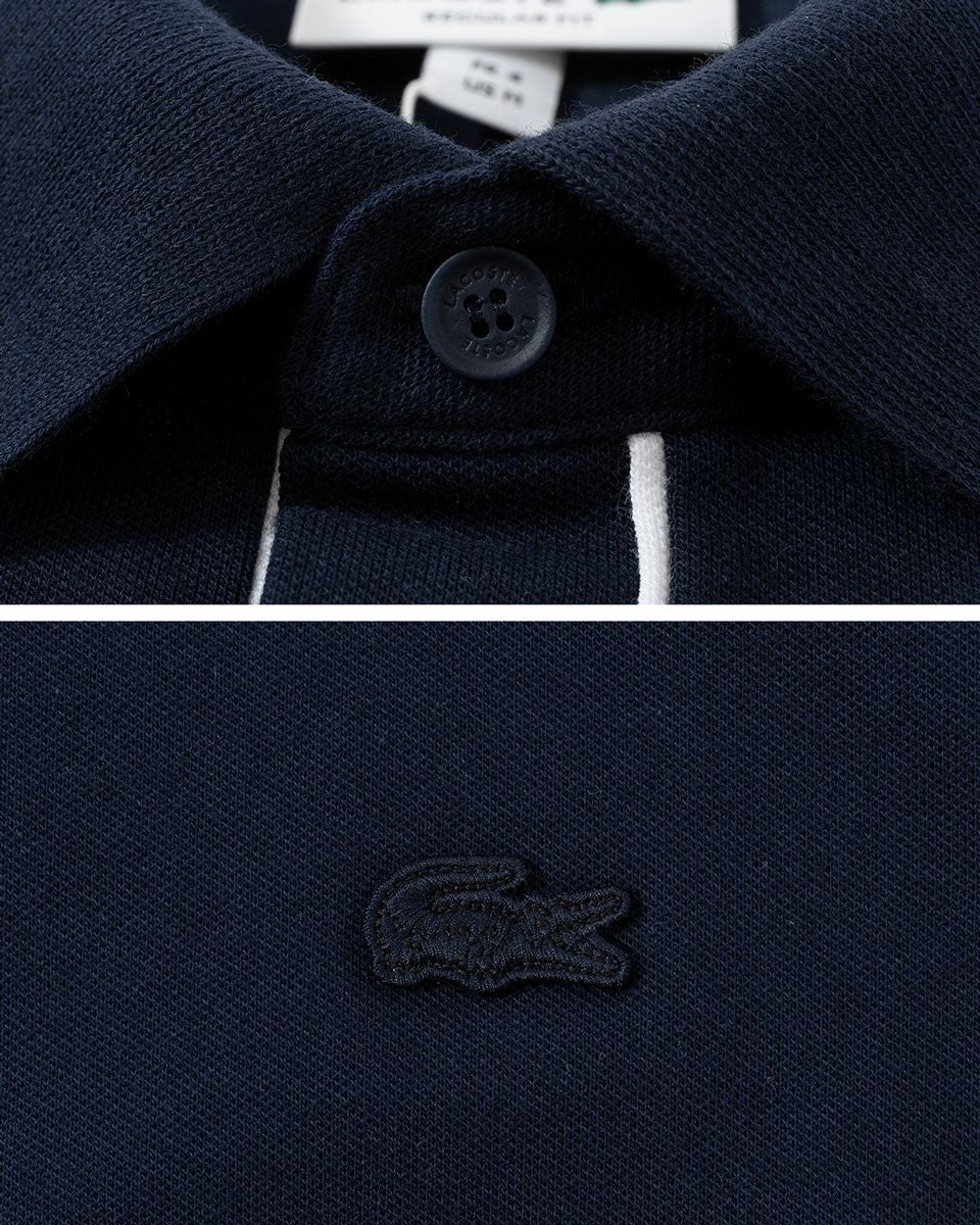 ラコステ ポロシャツ LACOSTE PH0796-99 配色パイピング 比翼