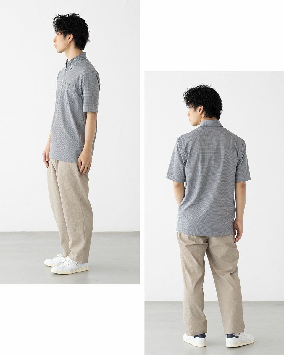 ラコステ マイクロチェック ポロシャツ LACOSTE PH6364-99 メンズ