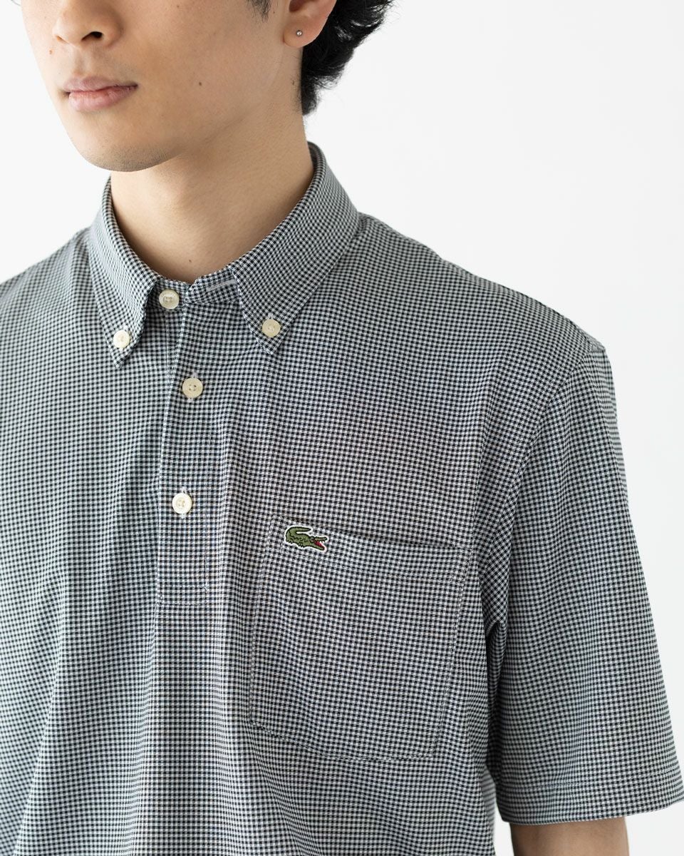 ラコステ マイクロチェック ポロシャツ LACOSTE PH6364-99 メンズ