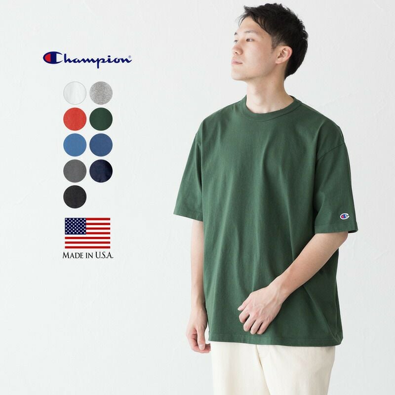 チャンピオン T1011 アメリカ製 半袖 Tシャツ C5-P301 [ネコポス可
