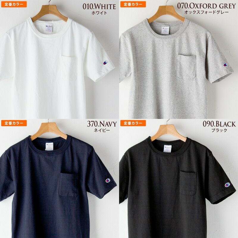 チャンピオン T1011 ポケット Tシャツ CHAMPION 半袖 アメリカ製