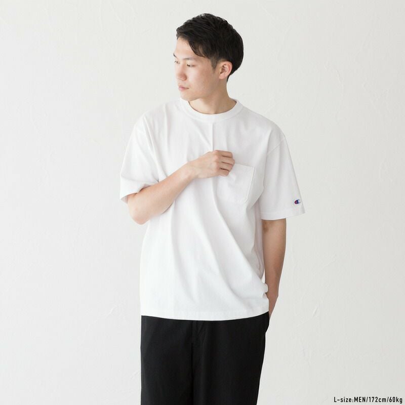 チャンピオン T1011 ポケット Tシャツ CHAMPION 半袖 アメリカ製