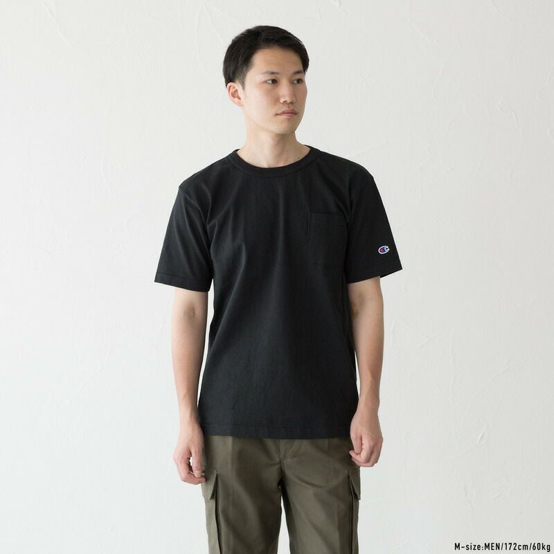 チャンピオン T1011 ポケット Tシャツ CHAMPION 半袖 アメリカ製