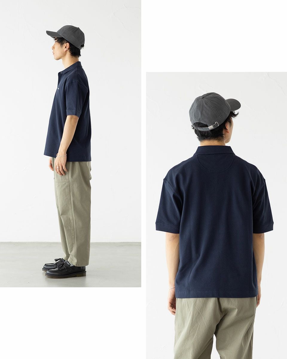 バブアー ヘクサム オーバーサイズド ポロシャツ Barbour MML1469