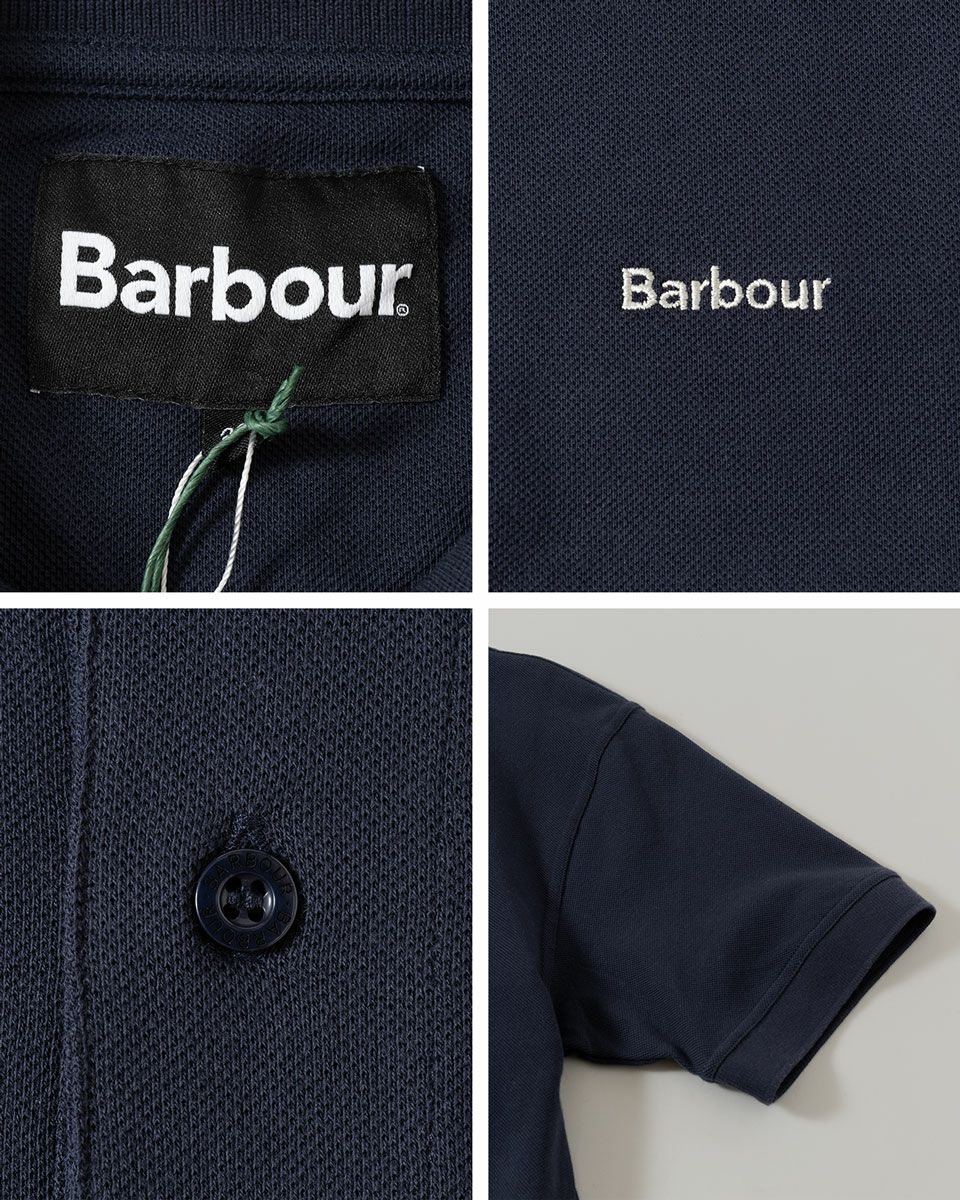 バブアー ヘクサム オーバーサイズド ポロシャツ Barbour MML1469
