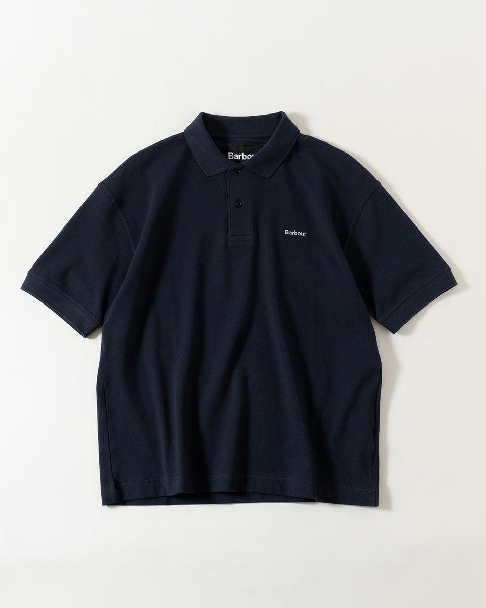バブアー ヘクサム オーバーサイズド ポロシャツ Barbour MML1469