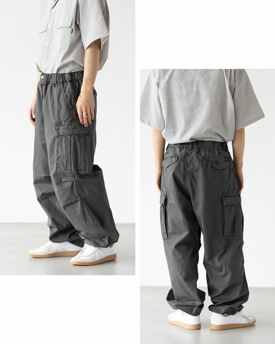 ワイルドシングス ガーメントダイ カーゴパンツ WILD THINGS 軍パン M