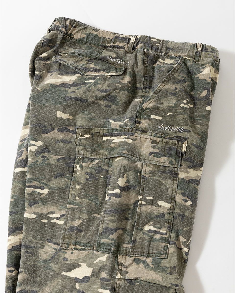 ワイルドシングス ガーメントダイ カーゴパンツ WILD THINGS 軍パン M