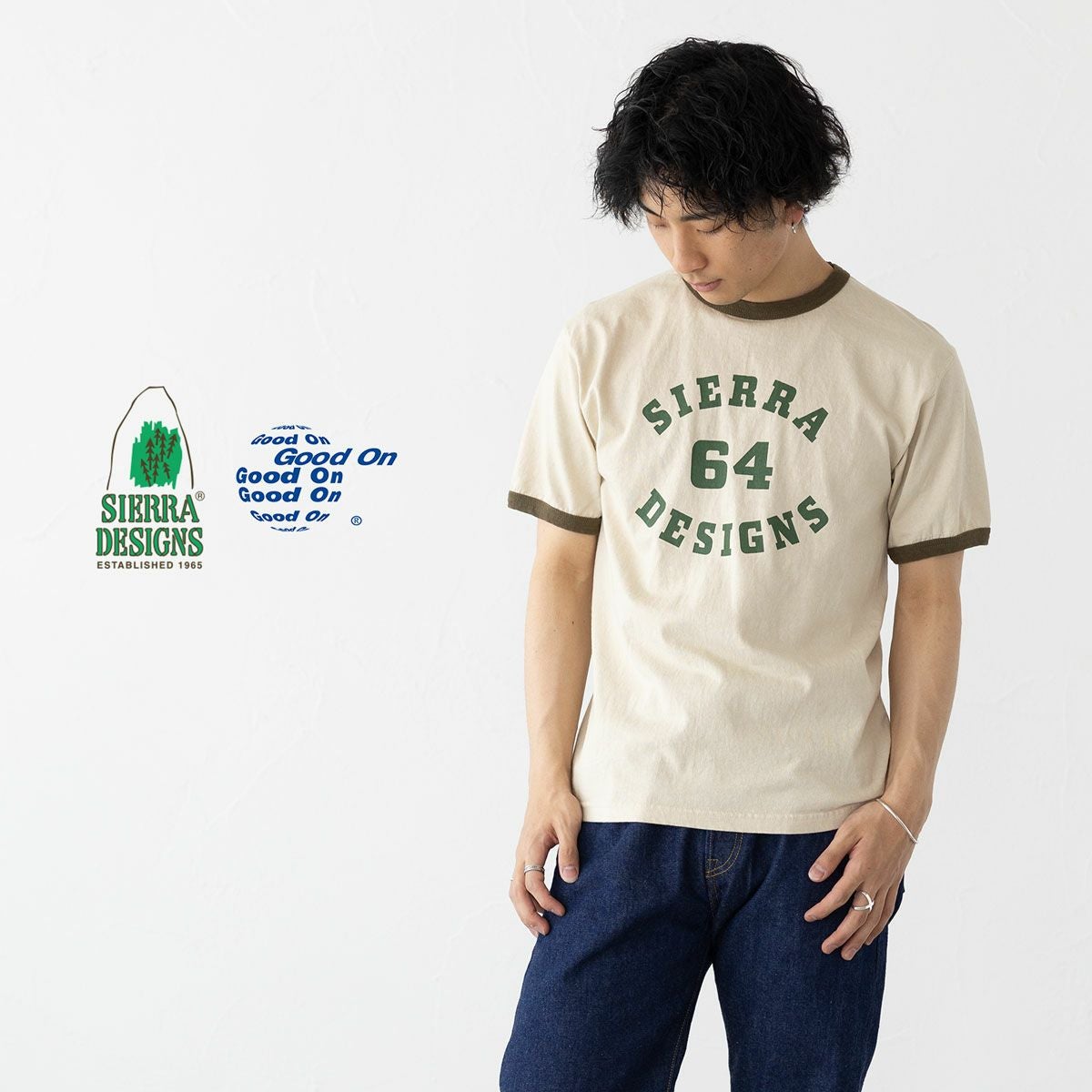 シエラデザインズ 半袖Tシャツ グッドオン×シエラデザインズ 64