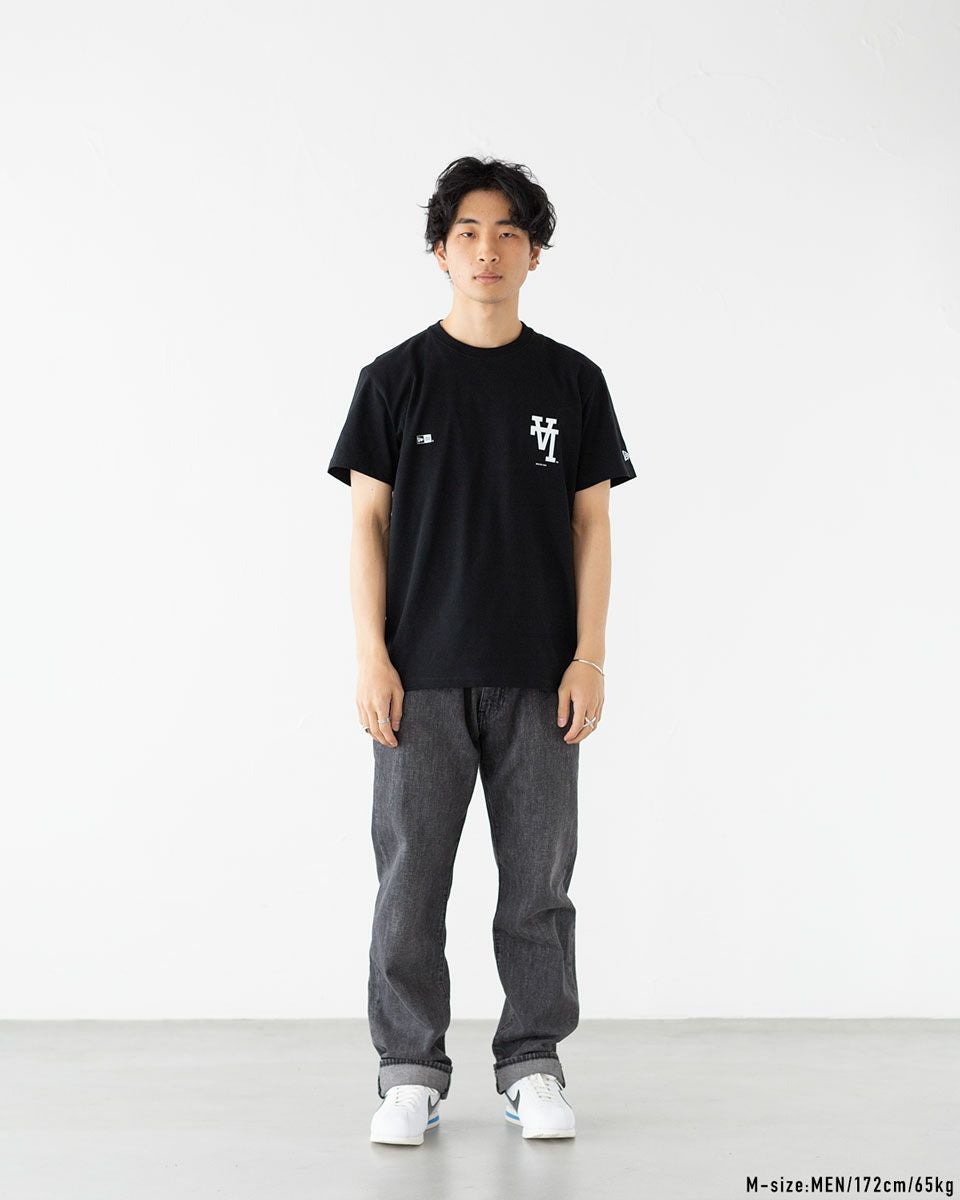 ニューエラ 半袖 コットン Tシャツ MLB Upside Down ロサンゼルス