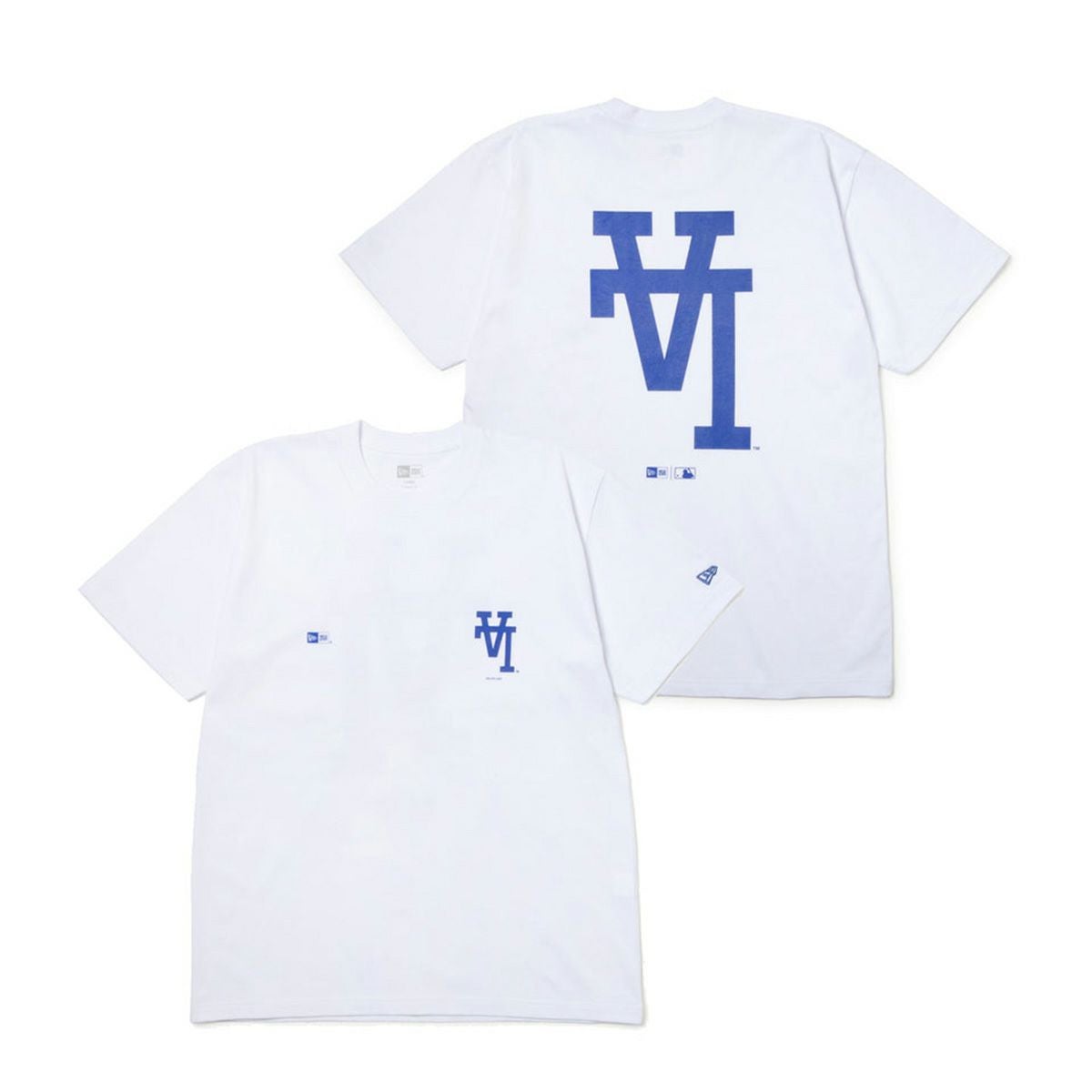 ニューエラ 半袖 コットン Tシャツ MLB Upside Down ロサンゼルス