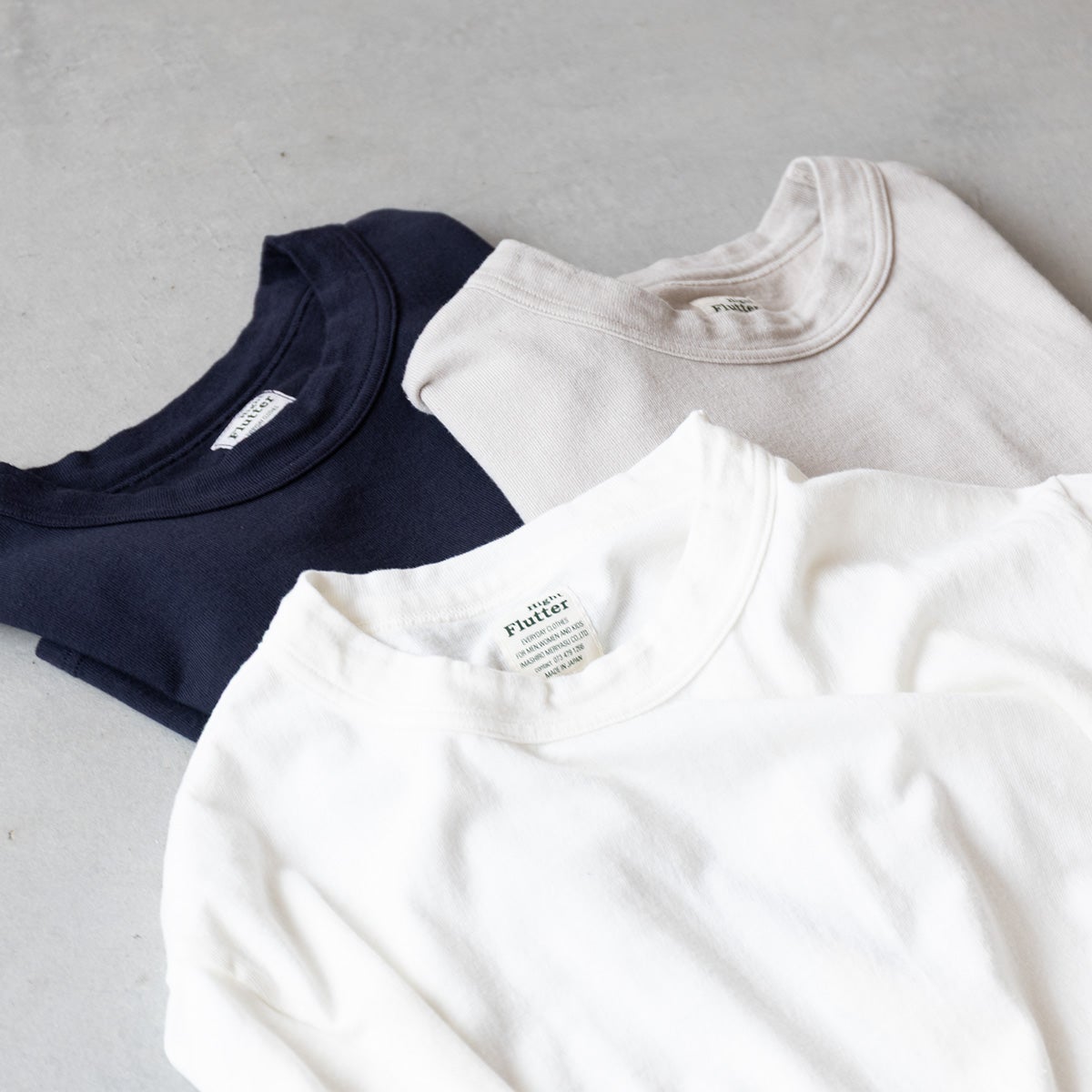 ハイフラッター 吊り編み ワイド Tシャツ Hight Flutter tenchan TEN