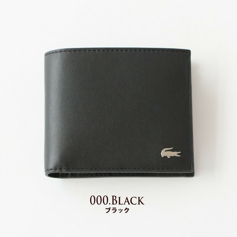 ラコステ 財布 FG レザー 二つ折り ウォレット LACOSTE NH1112FG