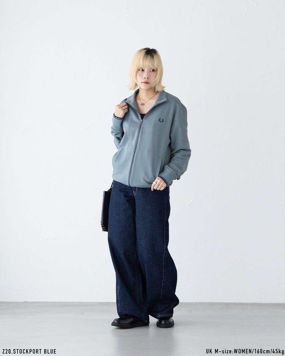 フレッドペリー FRED PERRY ジップスルー スウェット シャツ J1327 フレッドペリー FRED PERRY ジップスルー スウェット シャツ J1327