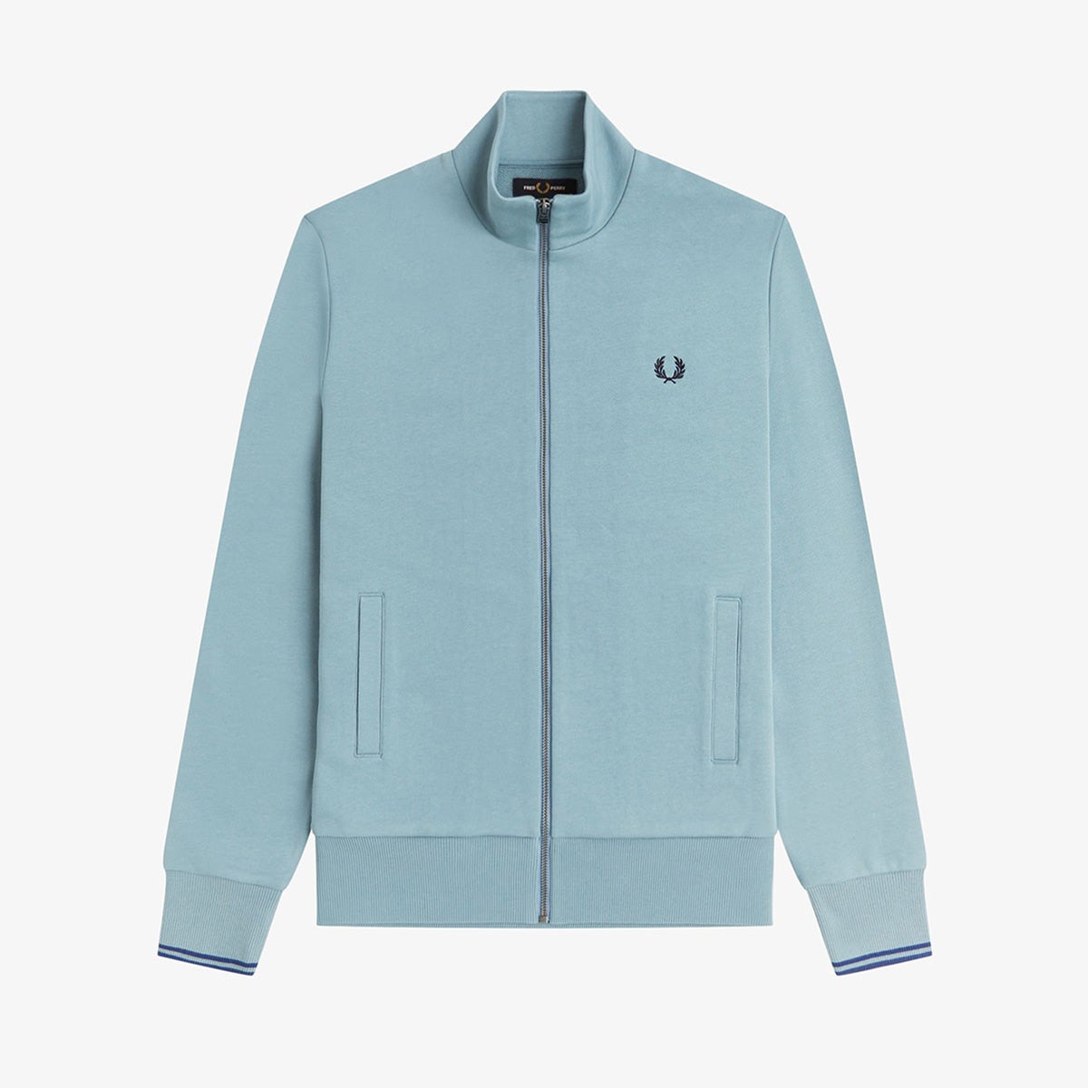 フレッドペリー FRED PERRY ジップスルー スウェット シャツ J1327