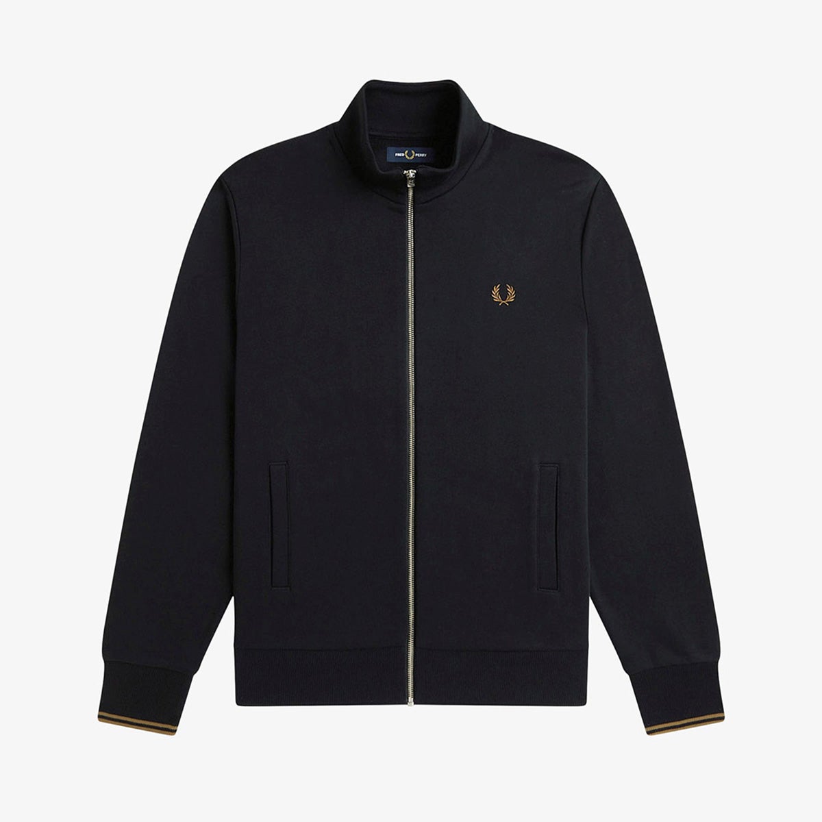 フレッドペリー FRED PERRY ジップスルー スウェット シャツ J1327