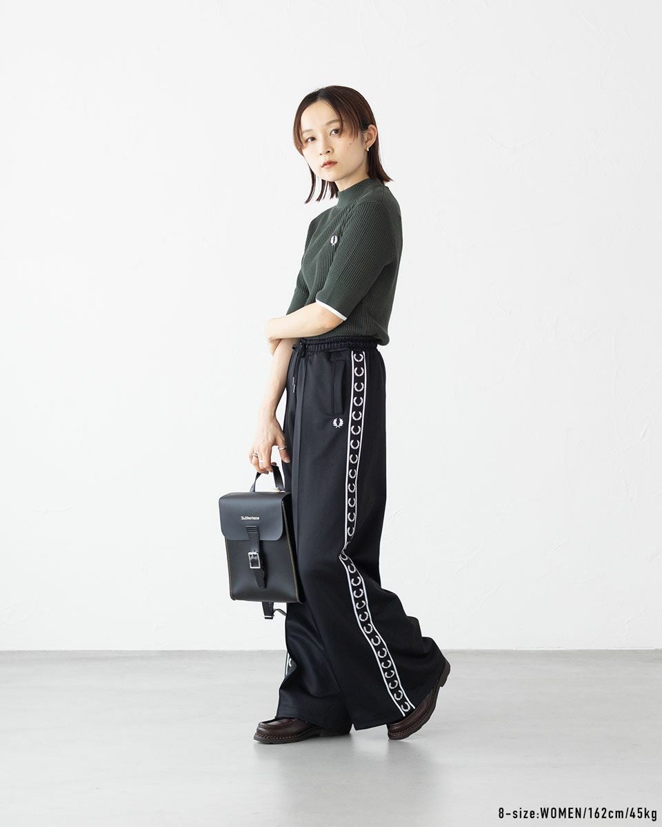 フレッドペリー FRED PERRY セットアップ　ジャージ　トラックパンツ フレッドペリー ジャージ FRED PERRY テープド ワイド トラックパンツ