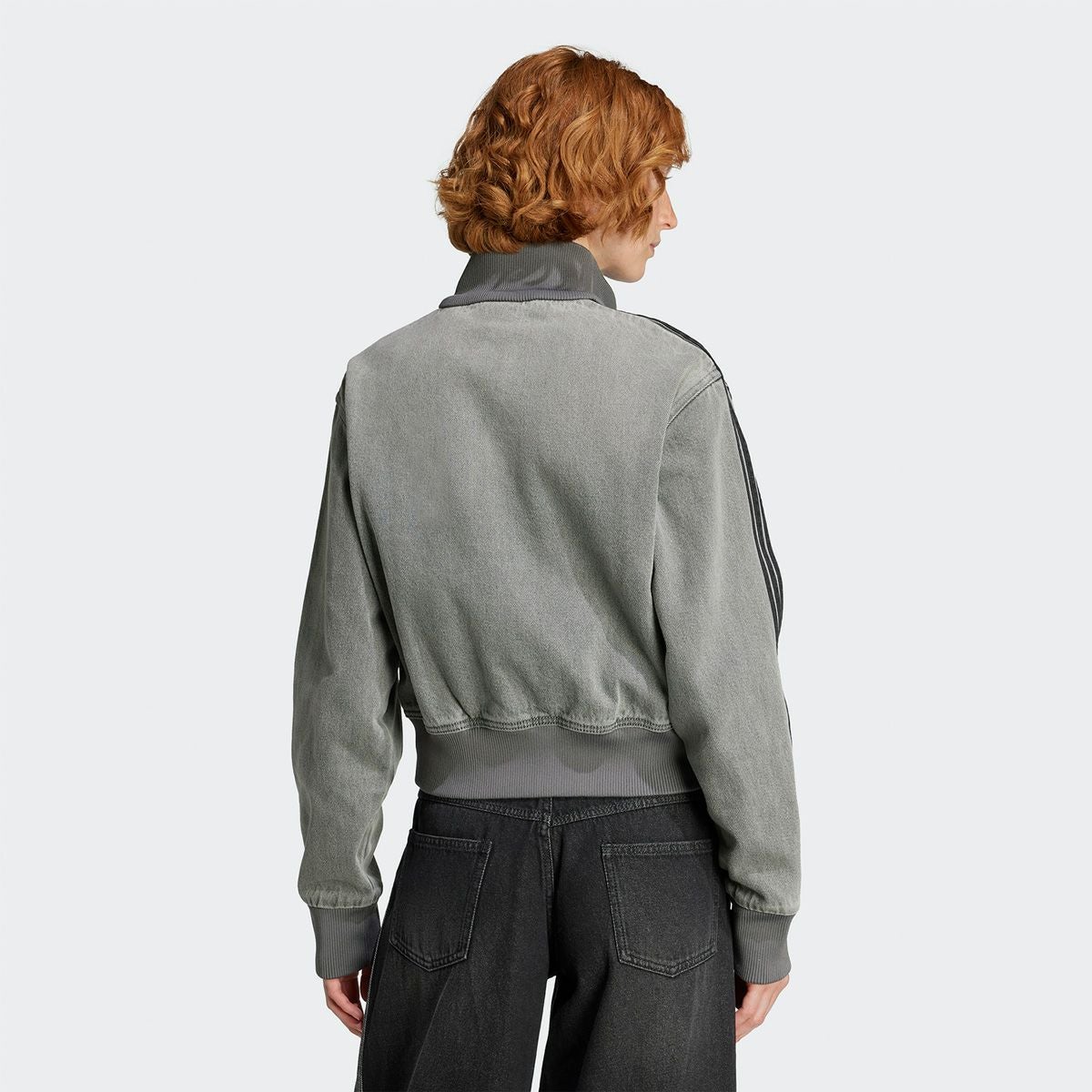 アディダス レディース アディカラー デニム トラックトップ adidas