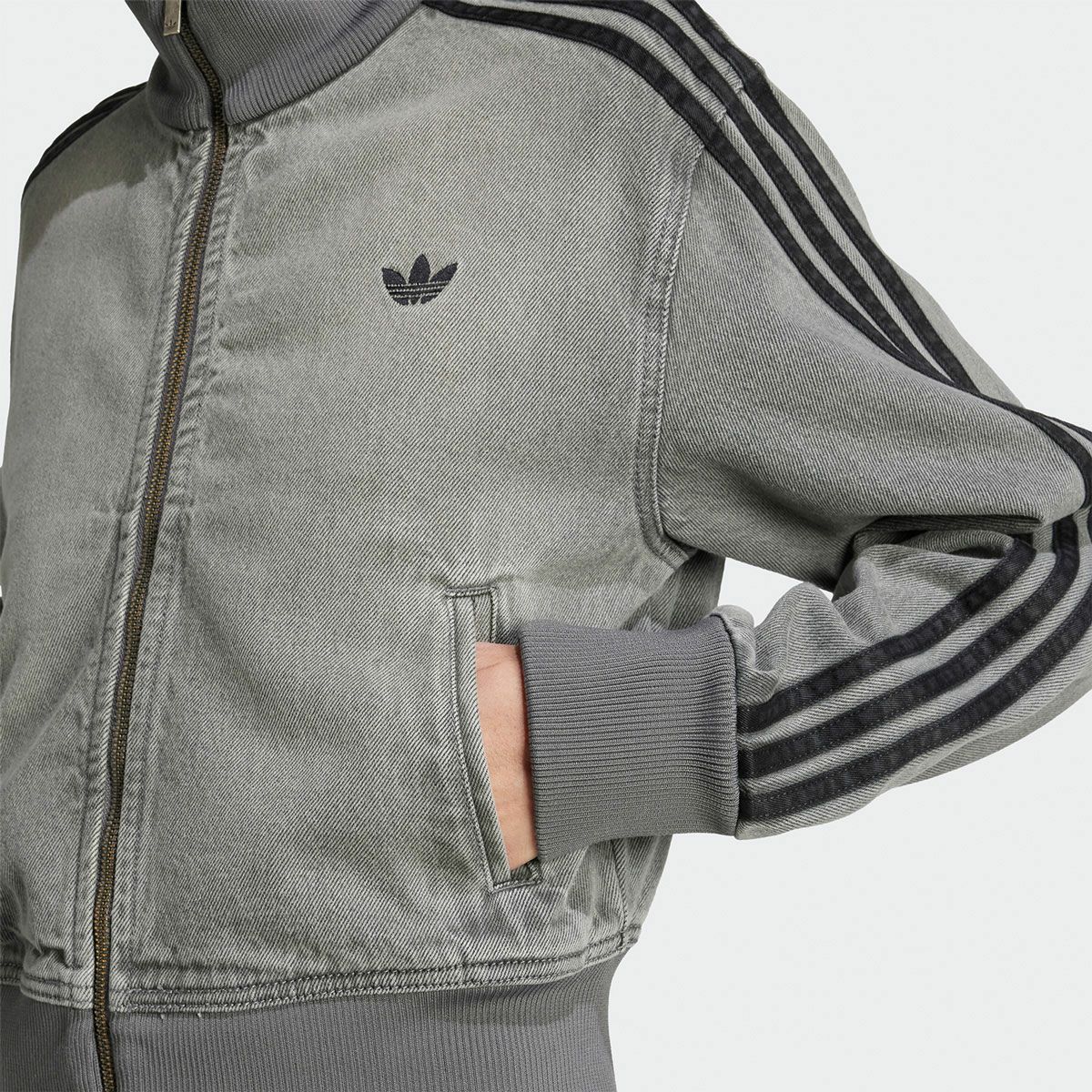 アディダス レディース アディカラー デニム トラックトップ adidas