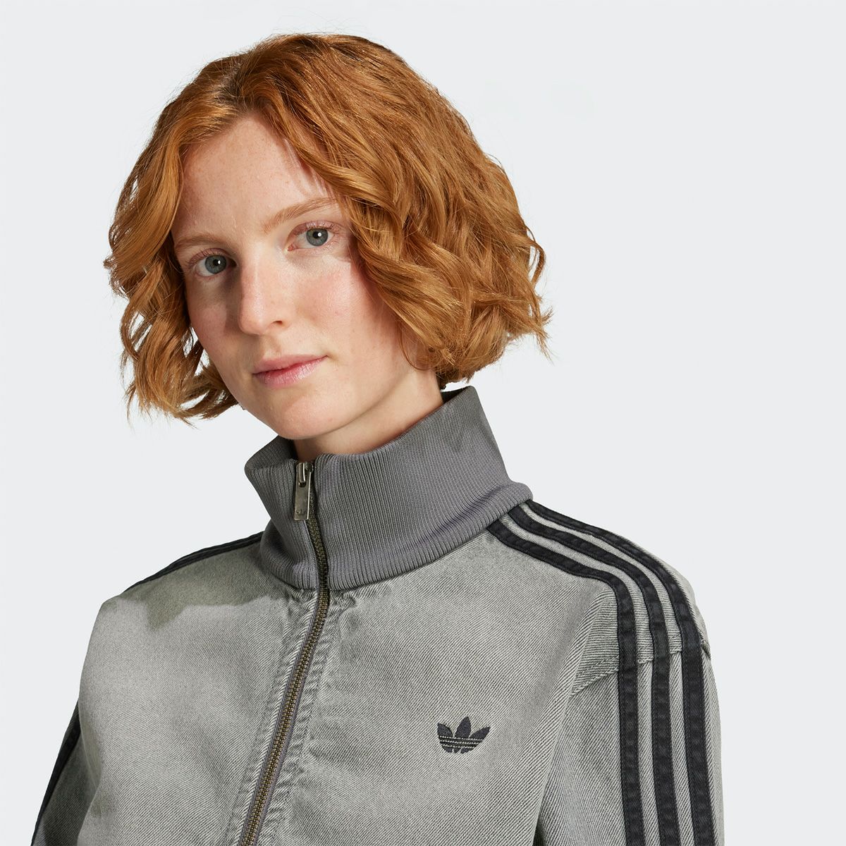 アディダス レディース アディカラー デニム トラックトップ adidas